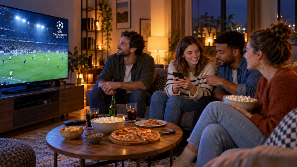 Soirée Ligue des champions : préparez vos pronostics entre amis